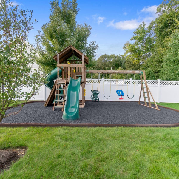 Rubber Mulch Playsafer Playground and Landscape Rubber Mulch | Stone PSNG40