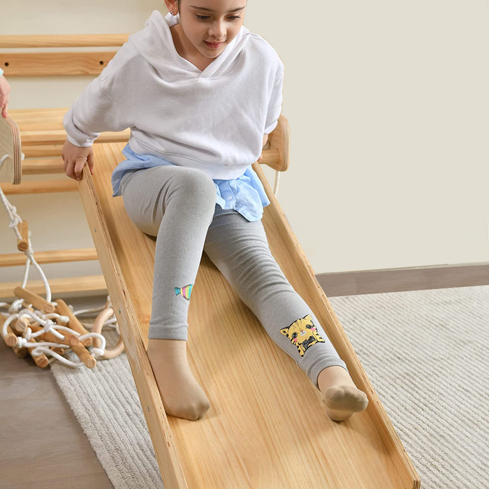 Avenlur Betula Swedish Wall Ladder & Indoor Wooden Climber for Kids – Home Gym Playset AVNLR-BETULA
