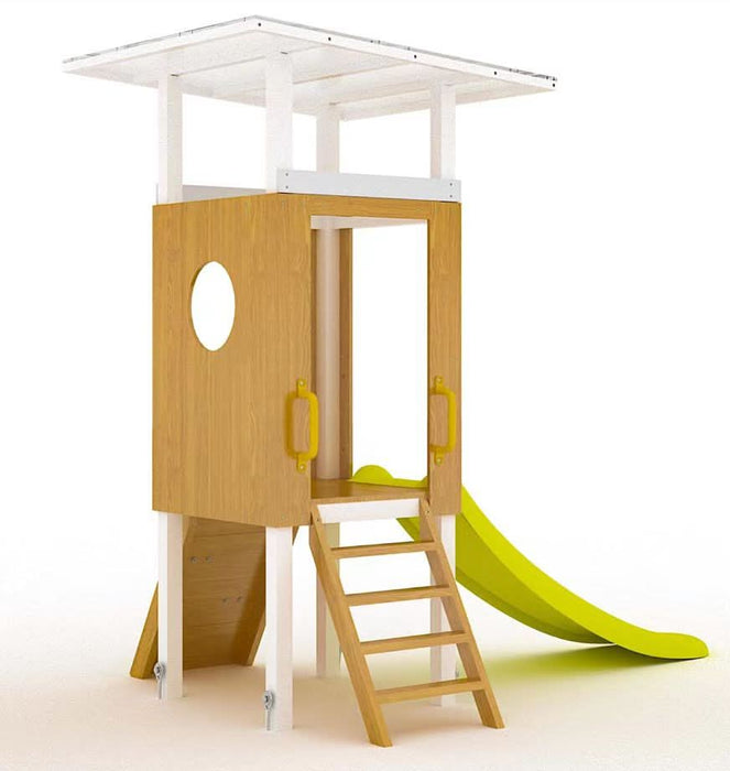 Avenlur Forest Small Outdoor Toddler Swing Set | Compact Wooden Swing Frame for Babies & Kids AVNLR-FORREST-MED-NY