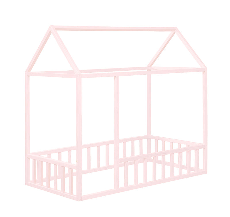 2MamaBees Montessori House Bed with Rails Custom Color