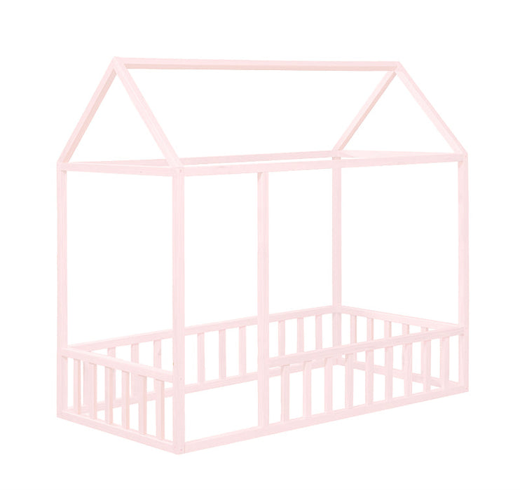 2MamaBees Montessori House Bed with Rails Custom Color
