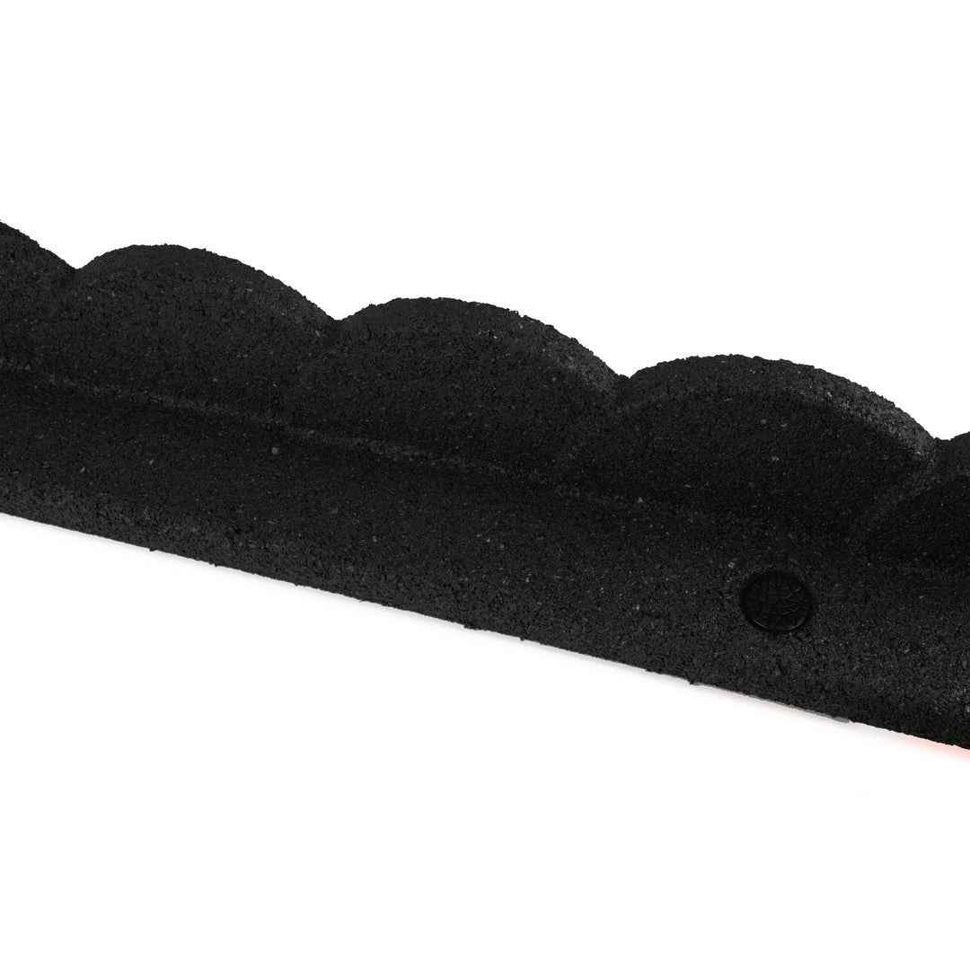 Rubber Mulch L Shape Rubber Border- Scalloped