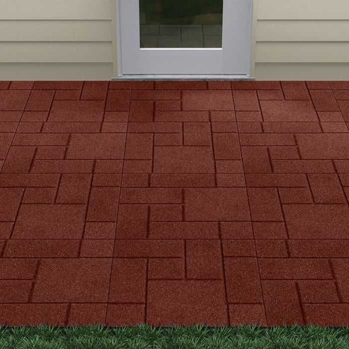 IMC Outdoor Living GroundSmart 24” x 24” x 5/8” Dual-Sided Rubber Paver