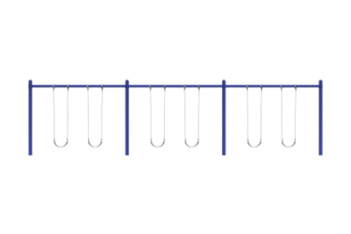 Wisdom 5 Inch Single Post Swing Frame SPS-0801, SPS-0802, SPS-0803, SPS-0804