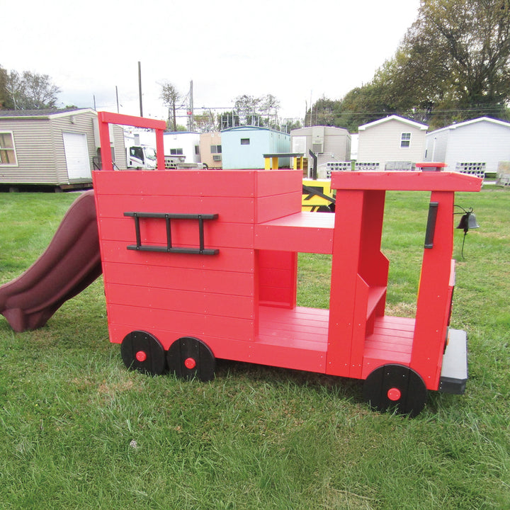 Kinzerbilt Poly-lumber Itty Bitty Daycare Fire Truck Playset 3000