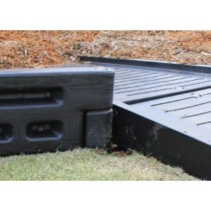 Rubber Mulch Plastic Border End Cap RP12EC