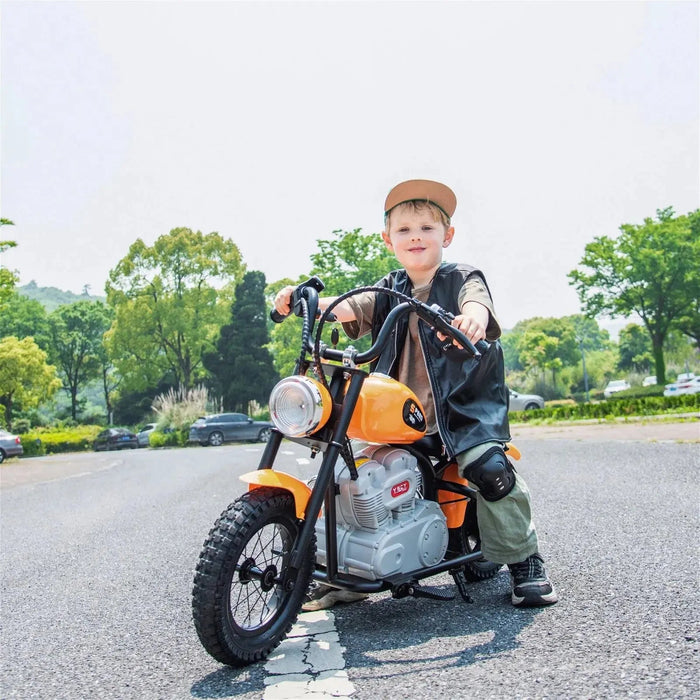 Freddo Toys 36V Freddo E-Chopper, Leather Seat, Rubber Air Wheels, Brushless Motor FR6446