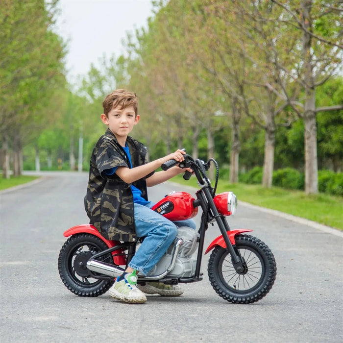 Freddo Toys 36V Freddo E-Chopper, Leather Seat, Rubber Air Wheels, Brushless Motor FR6446