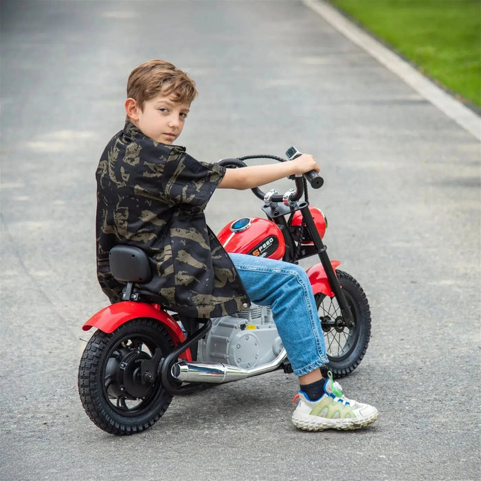 Freddo Toys 36V Freddo E-Chopper, Leather Seat, Rubber Air Wheels, Brushless Motor FR6446