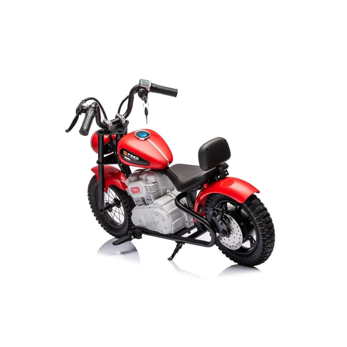 Freddo Toys 36V Freddo E-Chopper, Leather Seat, Rubber Air Wheels, Brushless Motor FR6446