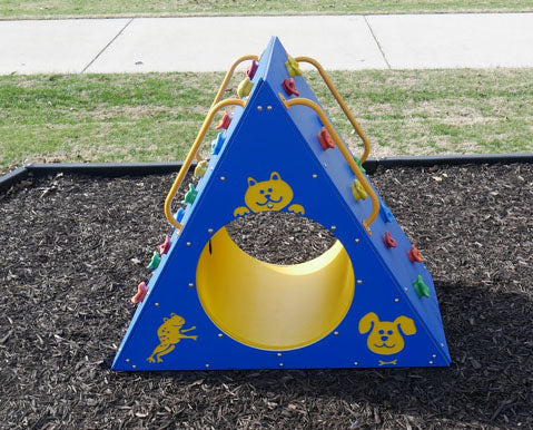 Infinity Playgrounds Climbing Wall With Tunnel IP-8038