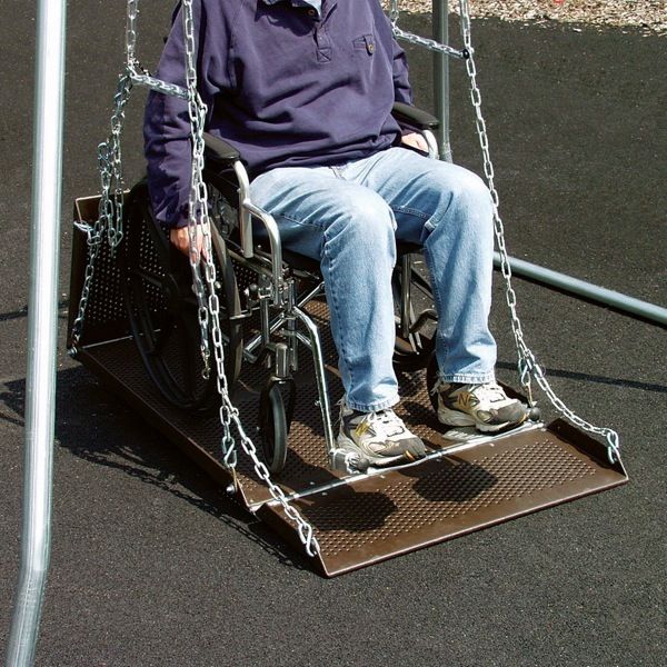 SportsPlay ADA Accessible Single Swing, Set and/or Platform