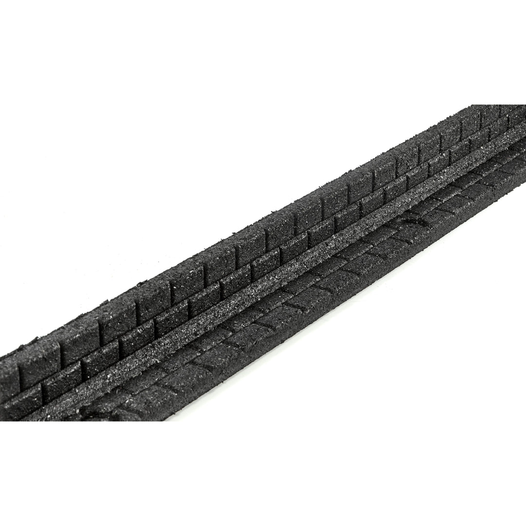 Rubber Mulch L Shape Rubber Border - Brick DCBFE4