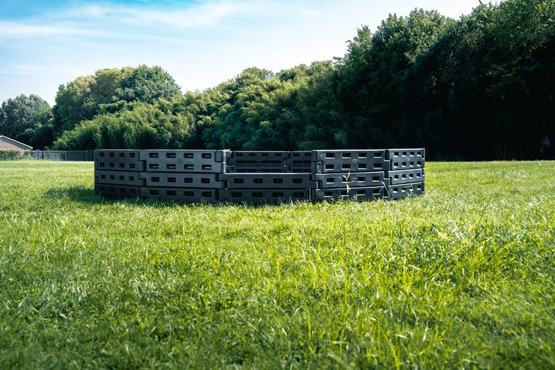 Action Play Systems Commercial HIGH WALL In-Ground GaGa Ball Pit Institutional Grade, ASTM & ADA Compliant-