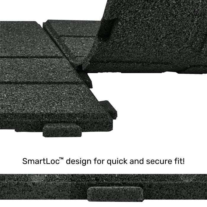 IMC Outdoor Living GroundSmart 16” x 16” Smartloc Brickface Rubber Pavers