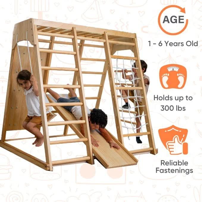 Avenlur Magnolia - Real Wood 7-in-1 Playset AVNLR-WD-CLBR