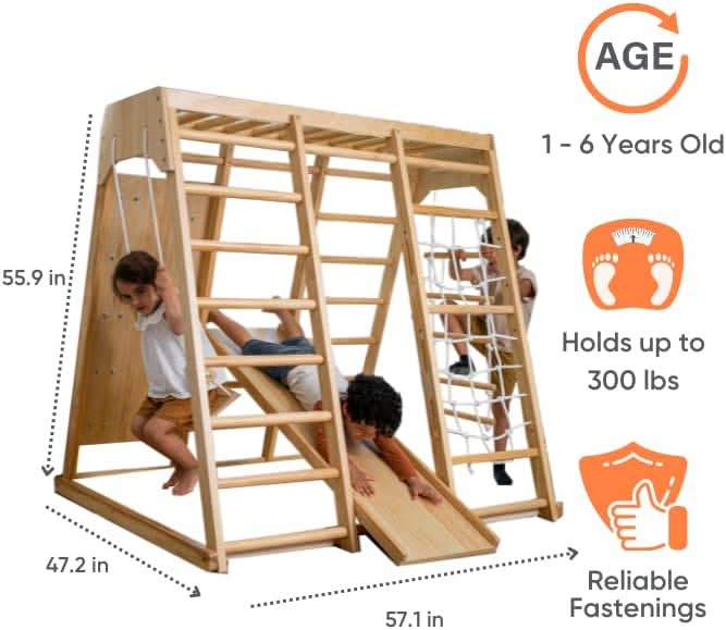 Avenlur Magnolia - Real Wood 7-in-1 Playset AVNLR-WD-CLBR