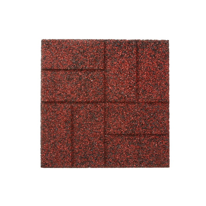 IMC Outdoor Living GroundSmart 16” x 16” x ¾” Dual-Sided Rubber Paver