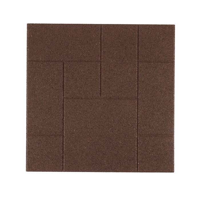 IMC Outdoor Living GroundSmart 24” x 24” x 5/8” Dual-Sided Rubber Paver