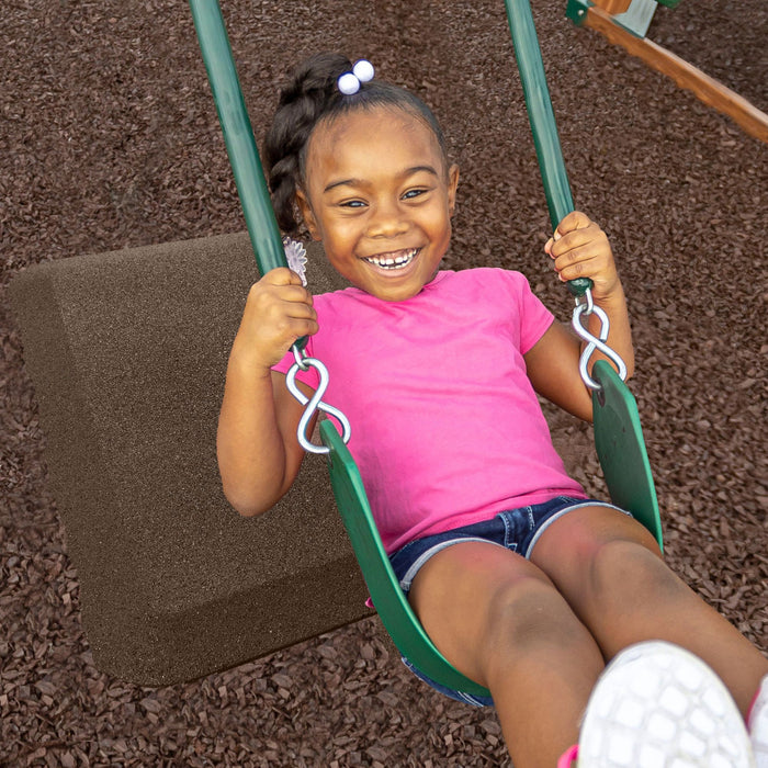 IMC Outdoor Living GroundSmart 54” x 32” x 2” Rubber Playground Wear Mat