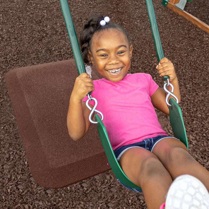 IMC Outdoor Living GroundSmart 54” x 32” x 2” Rubber Playground Wear Mat