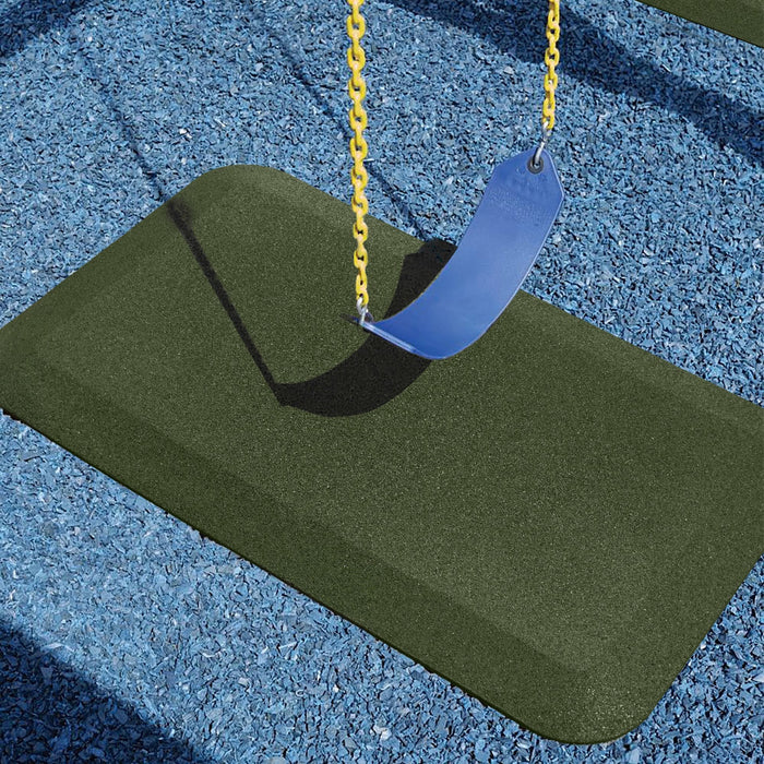 IMC Outdoor Living GroundSmart 54” x 32” x 2” Rubber Playground Wear Mat