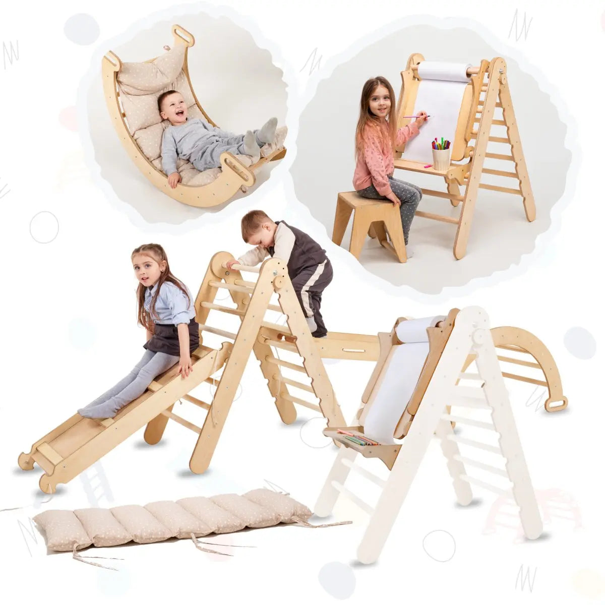 Climbing Set and Ladder