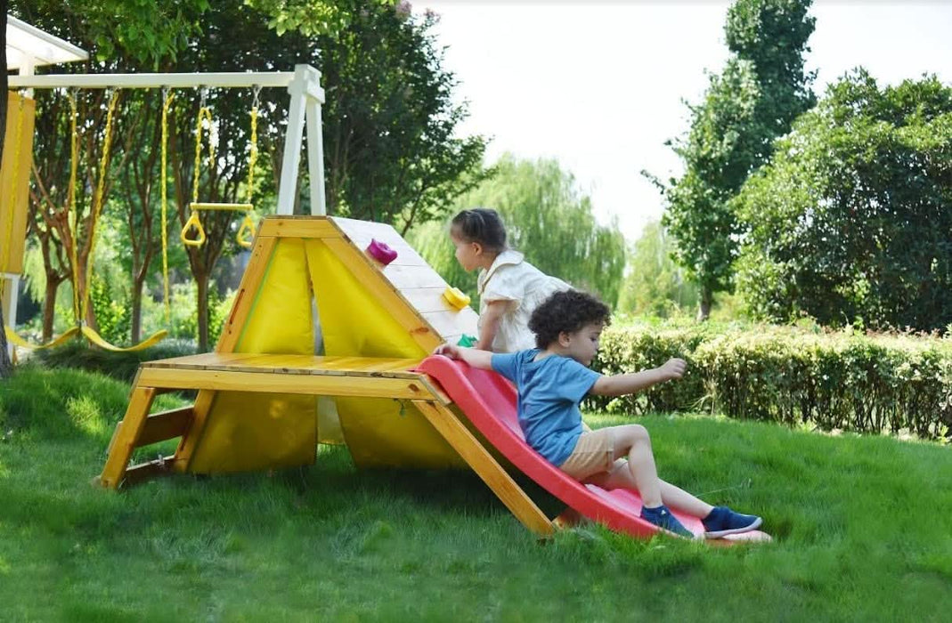 Avenlur Palm - 5-in-1 Outdoor and Indoor Playground Playset AVNLR-PLM-CLMBR-OTDR-V3-NY