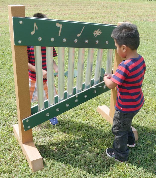 Infinity Playgrounds Chime Wall Freestanding Activity IP-7293