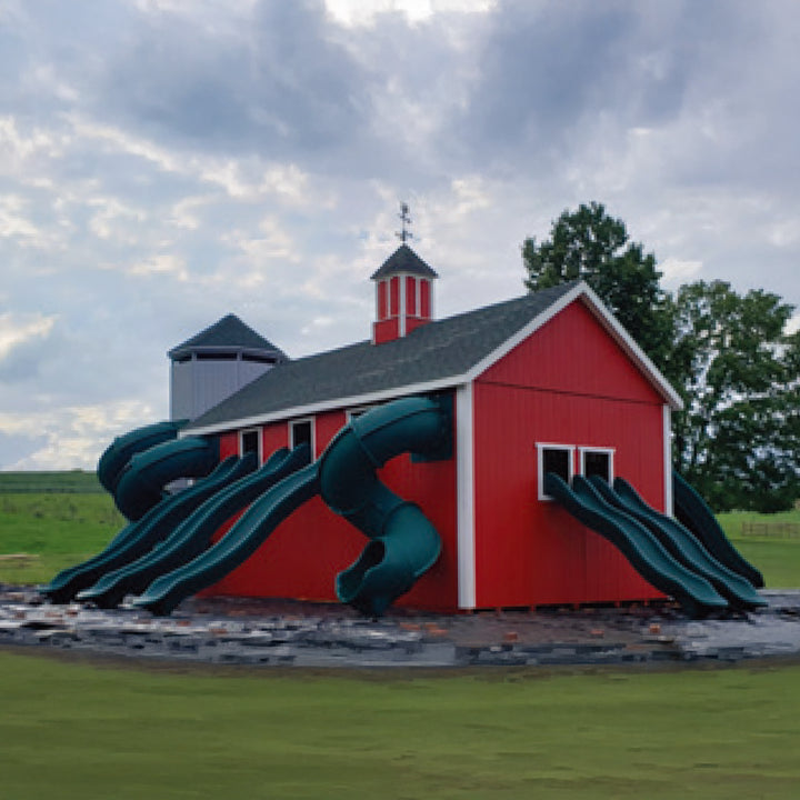 Kinzerbilt Wood Farm Big Barn and Silo 8000