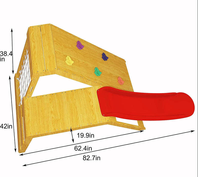 Avenlur Palm - 5-in-1 Outdoor and Indoor Playground Playset AVNLR-PLM-CLMBR-OTDR-V3-NY