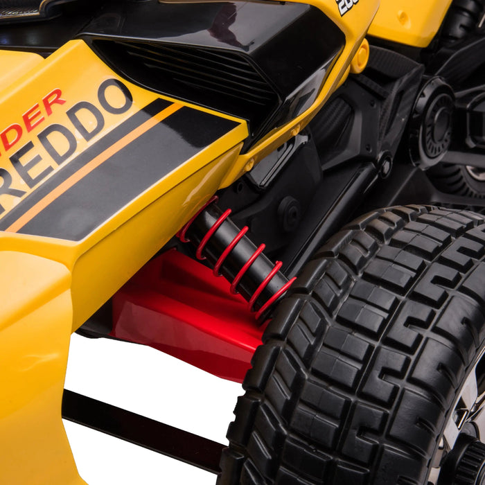 Freddo Toys 24V Freddo Spider 2 Seater Ride-On 3 Wheel Motorcycle XB311824V