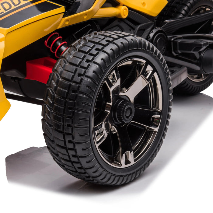 Freddo Toys 24V Freddo Spider 2 Seater Ride-On 3 Wheel Motorcycle XB311824V