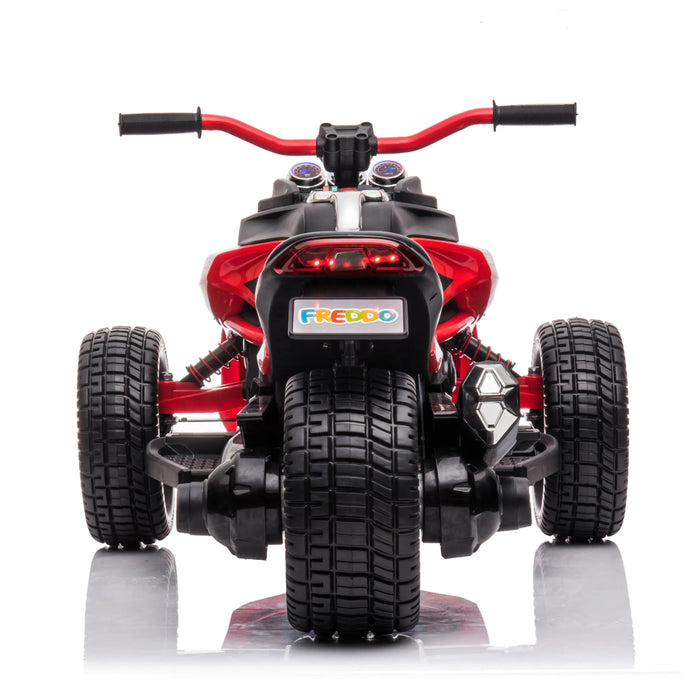 Freddo Toys 24V Freddo Spider 2 Seater Ride-On 3 Wheel Motorcycle XB311824V