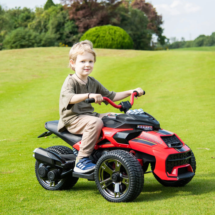 Freddo Toys 24V Freddo Spider 2 Seater Ride-On 3 Wheel Motorcycle XB311824V