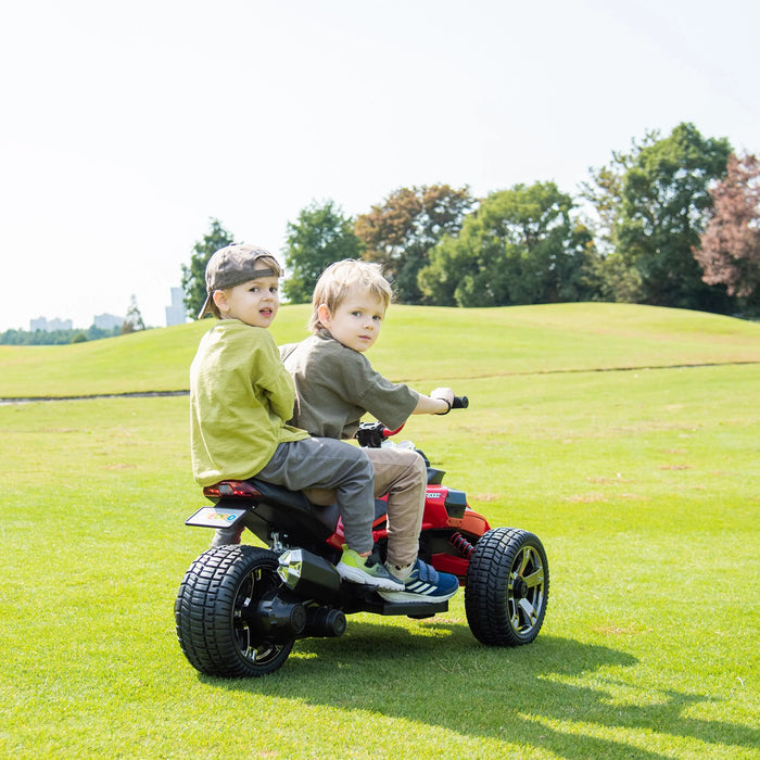 Freddo Toys 24V Freddo Spider 2 Seater Ride-On 3 Wheel Motorcycle XB311824V