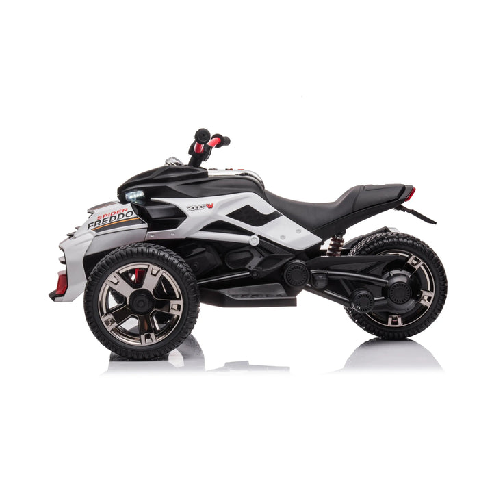 Freddo Toys 24V Freddo Spider 2 Seater Ride-On 3 Wheel Motorcycle XB311824V