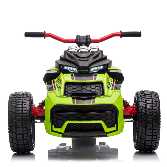 Freddo Toys 24V Freddo Spider 2 Seater Ride-On 3 Wheel Motorcycle XB311824V
