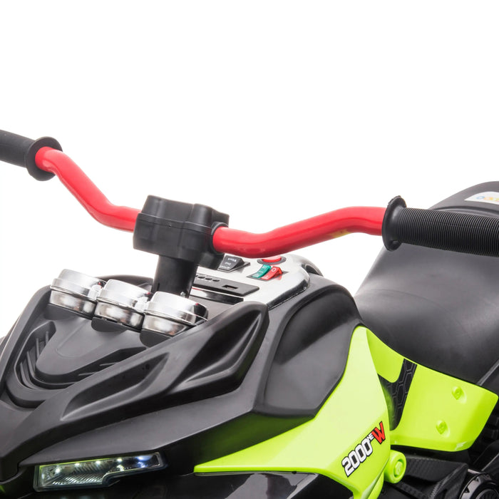 Freddo Toys 24V Freddo Spider 2 Seater Ride-On 3 Wheel Motorcycle XB311824V