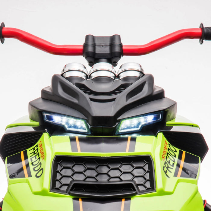 Freddo Toys 24V Freddo Spider 2 Seater Ride-On 3 Wheel Motorcycle XB311824V
