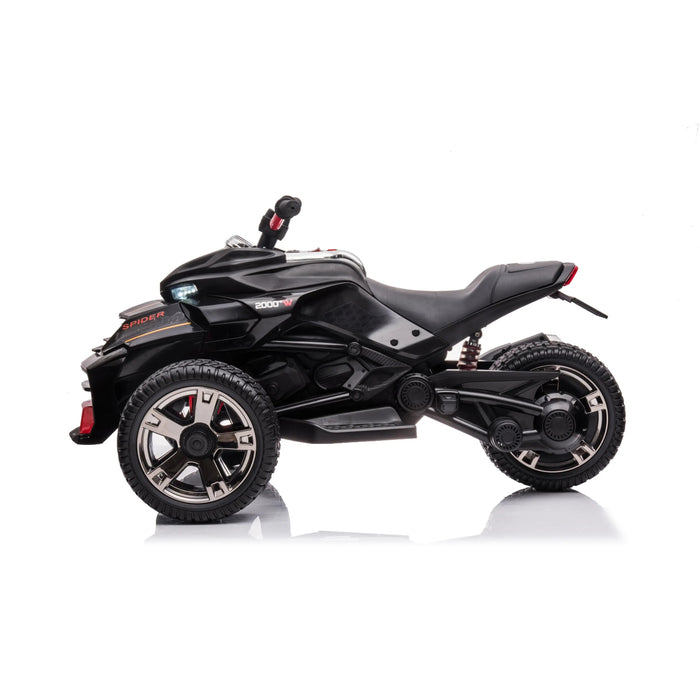 Freddo Toys 24V Freddo Spider 2 Seater Ride-On 3 Wheel Motorcycle XB311824V
