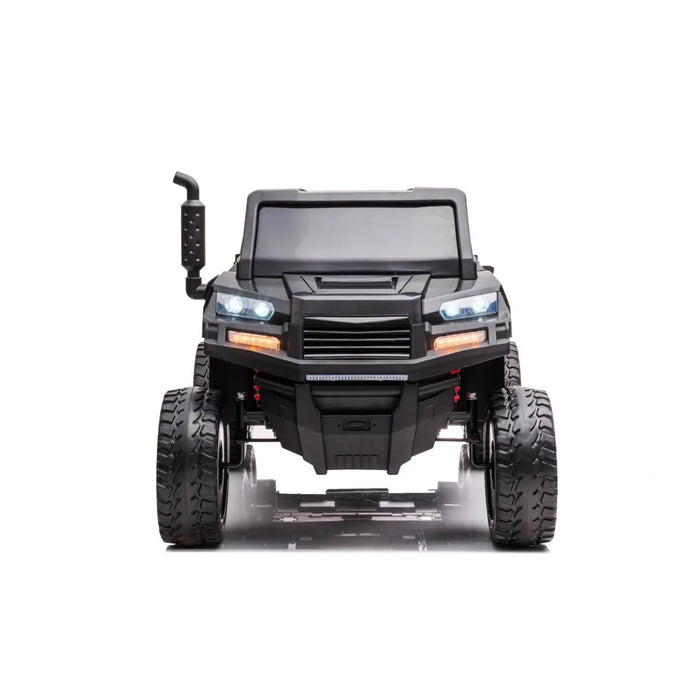 Freddo Toys 24V 6 Wheeler Freddo Tractor Trailer 2 Seater Ride-on with Dump Cart and Parental Remote A7302