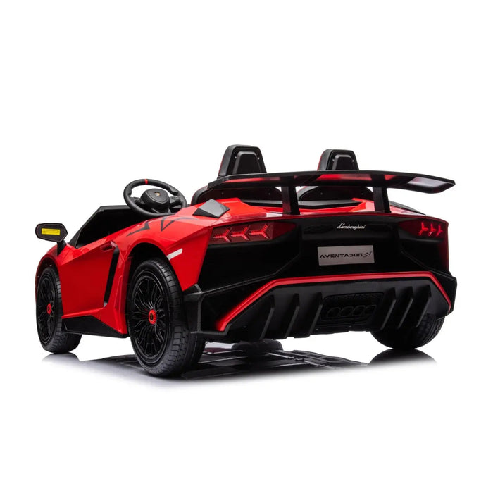 Freddo Toys 24V Lamborghini Aventador 2 Seater Ride On Car for Kids: Advanced Brushless Motor & Differential for High-Octane Fun FR8877