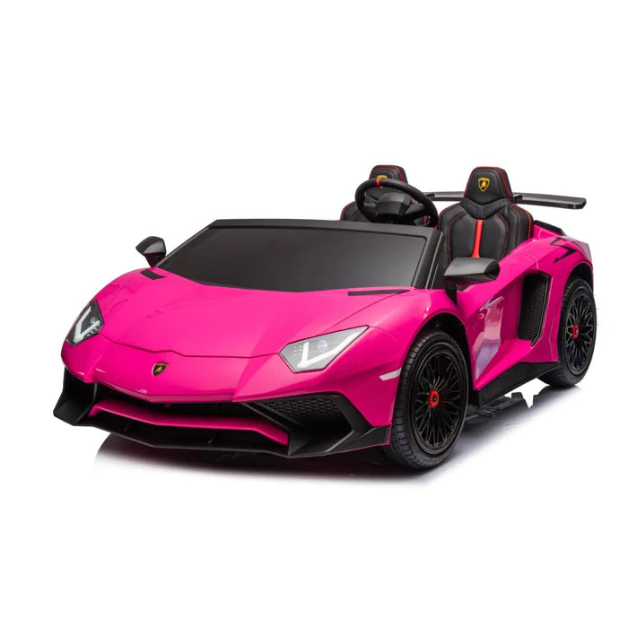 Freddo Toys 24V Lamborghini Aventador 2 Seater Ride On Car for Kids: Advanced Brushless Motor & Differential for High-Octane Fun FR8877