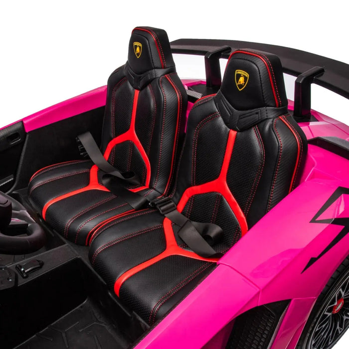 Freddo Toys 24V Lamborghini Aventador 2 Seater Ride On Car for Kids: Advanced Brushless Motor & Differential for High-Octane Fun FR8877