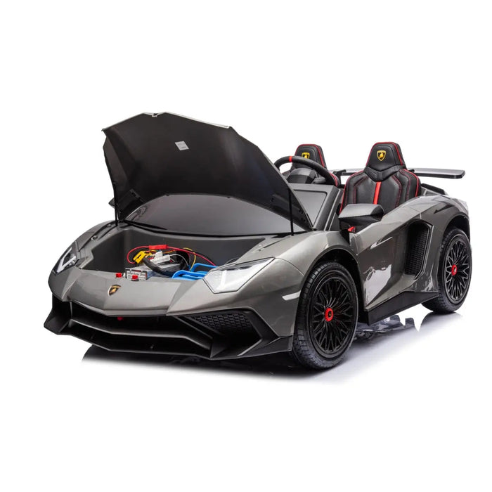 Freddo Toys 24V Lamborghini Aventador 2 Seater Ride On Car for Kids: Advanced Brushless Motor & Differential for High-Octane Fun FR8877