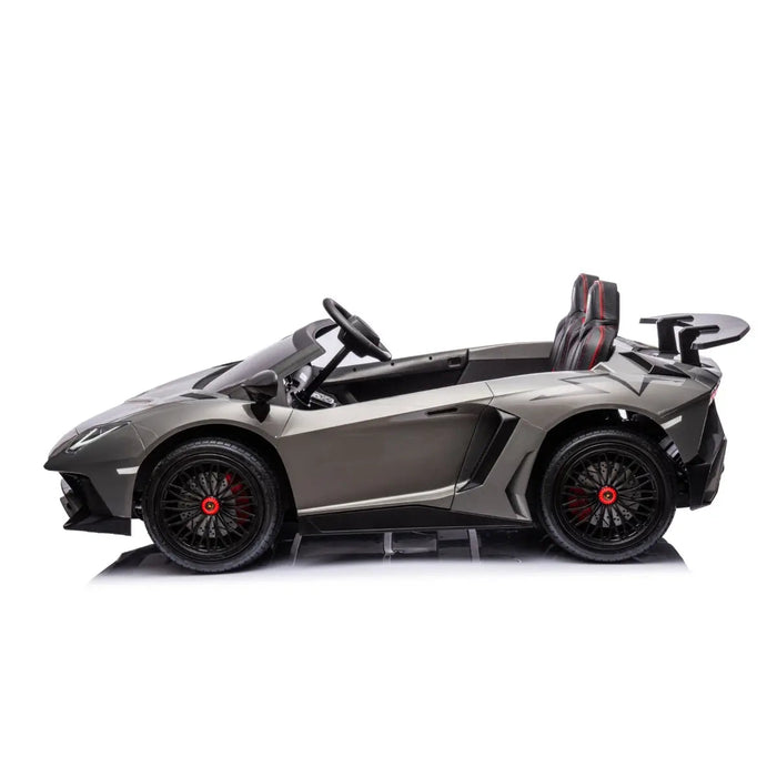 Freddo Toys 24V Lamborghini Aventador 2 Seater Ride On Car for Kids: Advanced Brushless Motor & Differential for High-Octane Fun FR8877