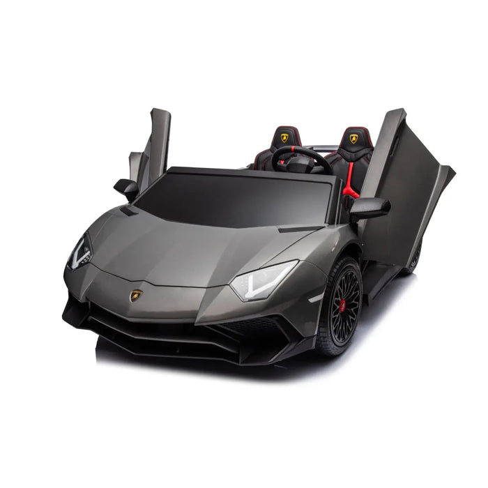 Freddo Toys 24V Lamborghini Aventador 2 Seater Ride On Car for Kids: Advanced Brushless Motor & Differential for High-Octane Fun FR8877