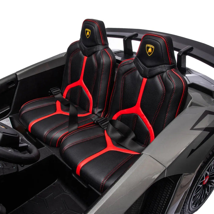 Freddo Toys 24V Lamborghini Aventador 2 Seater Ride On Car for Kids: Advanced Brushless Motor & Differential for High-Octane Fun FR8877