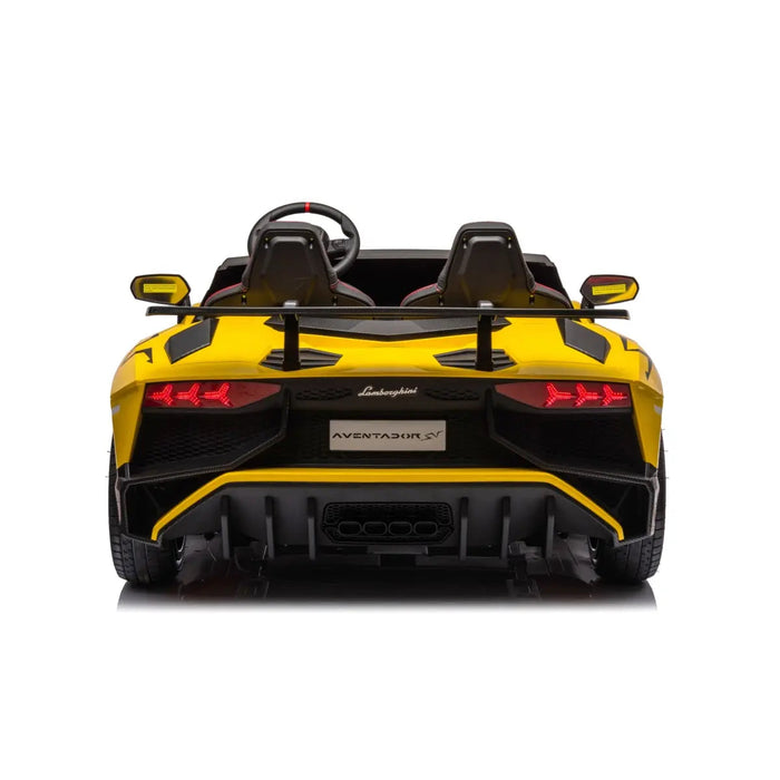 Freddo Toys 24V Lamborghini Aventador 2 Seater Ride On Car for Kids: Advanced Brushless Motor & Differential for High-Octane Fun FR8877